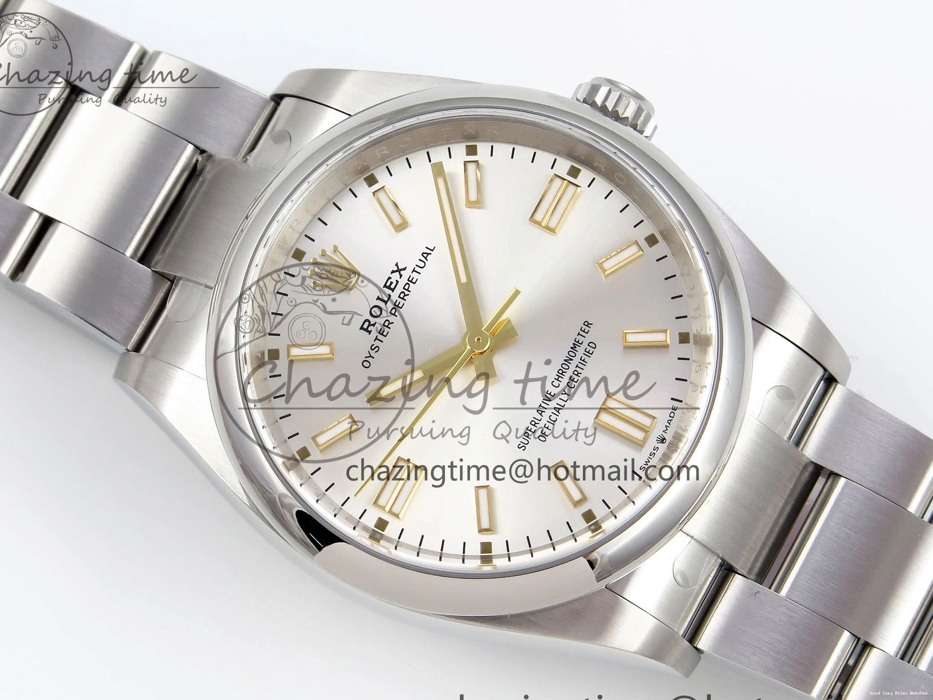 Good Copy Rolex Watches ZipUp Dial 1:1 on VR 36mm Silver 904L Oyster Edition Perpetual Bracelet SS Steel Best 126000 1741 Clean 0109